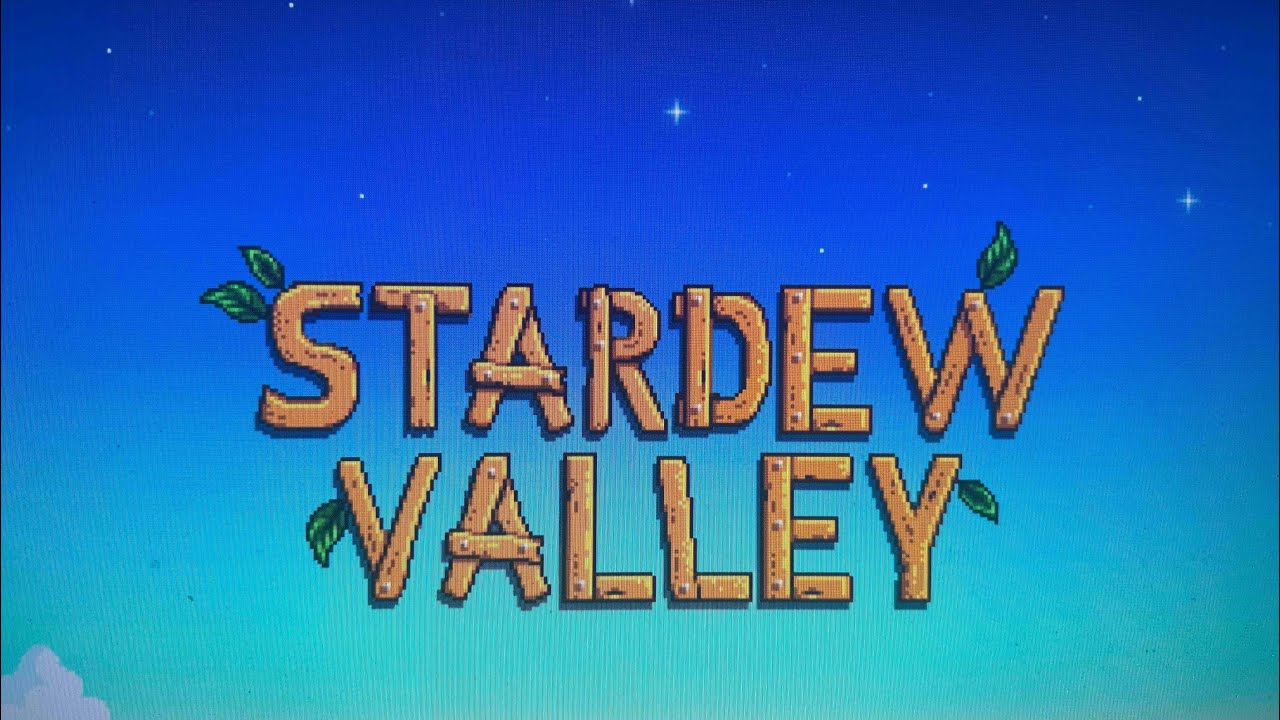 Playing 100 days of Stardew Valley