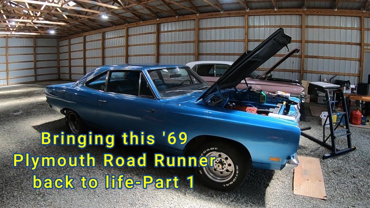 Bringing this '69 Plymouth Road Runner 440 back to life-Part 1