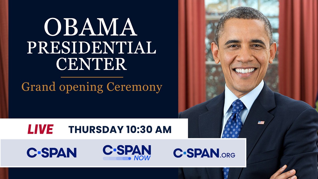 Obama Presidential Center Grand Opening Ceremony