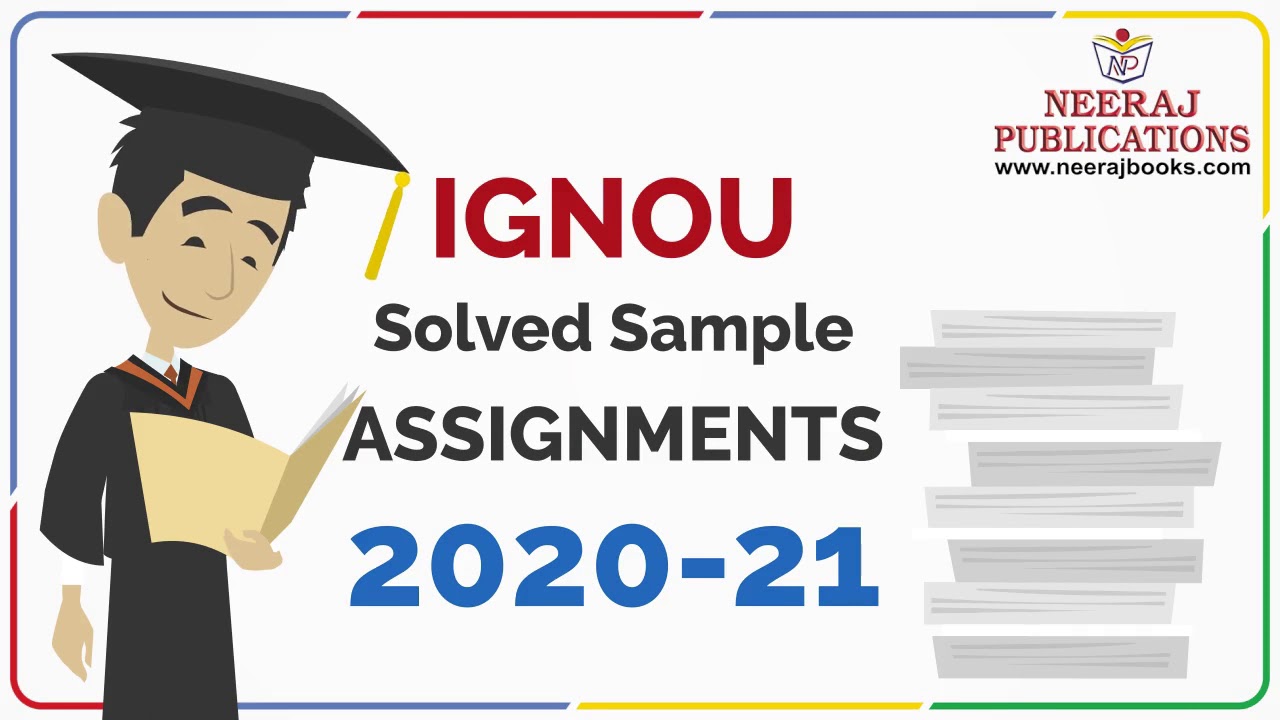 Get IGNOU based Solved Sample Assignments 2020-21 @ just ₹50