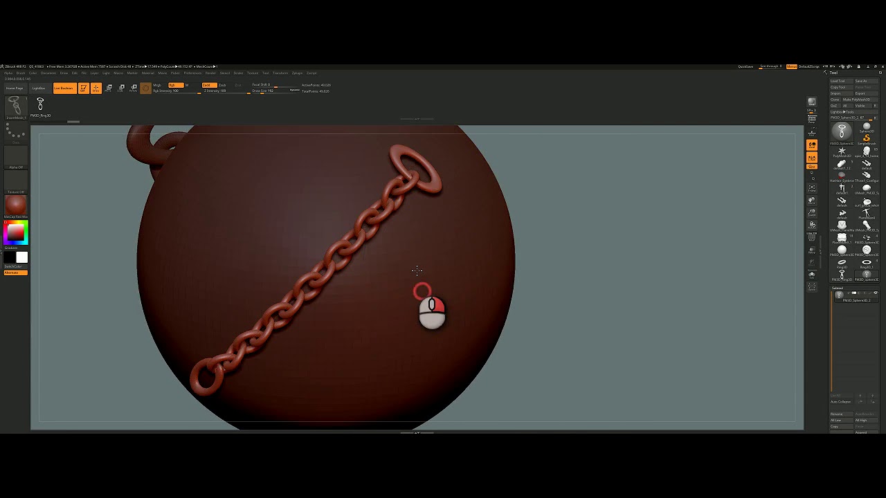 Create Insert Mesh Brush Part-2
