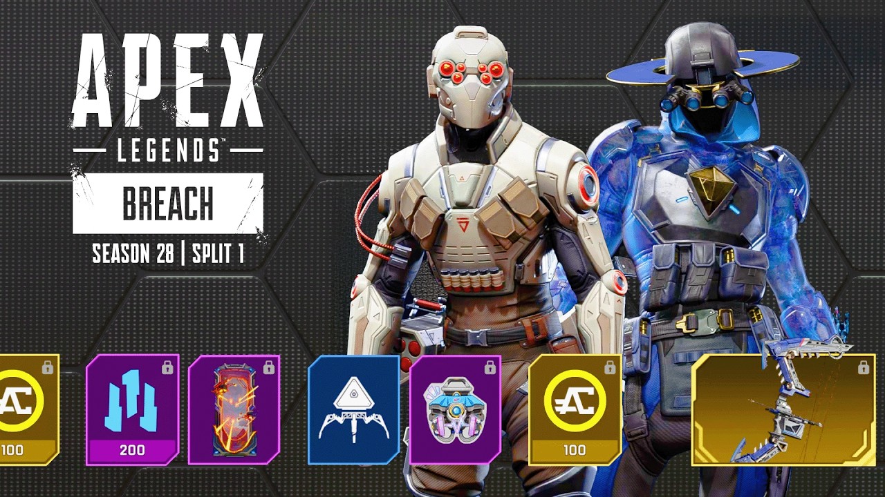 Apex Legends - Season 28: Breach Battle Pass (Full Showcase) | Split 1