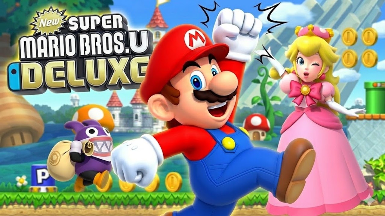 New Super Mario Bros. U Deluxe – Cartoon Full Game Complete Walkthrough (All Worlds & Secrets)
