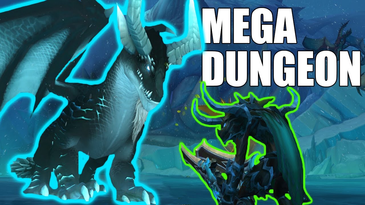 WOW NOOB DEFEATS THE MEGA DUNGEON