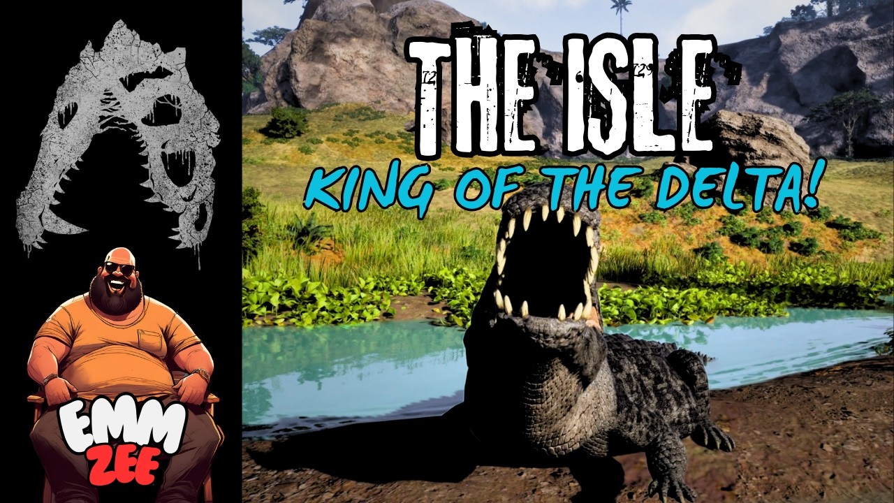 Prime Deinosuchus just wants to PLAY! | The Isle Evrima Gameplay