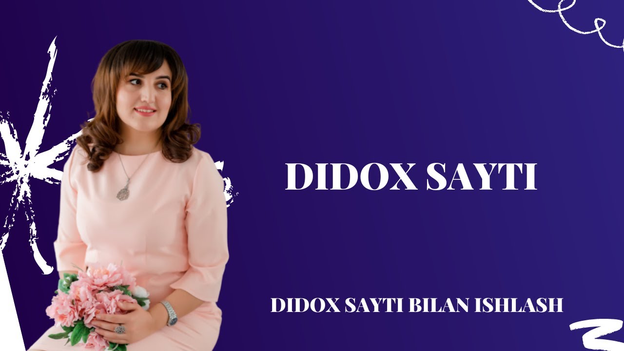 DIDOX SAYTIDA ISHLASH // DIDOX SAYTI BILAN QANDAY ISHLANADI 17-DARS