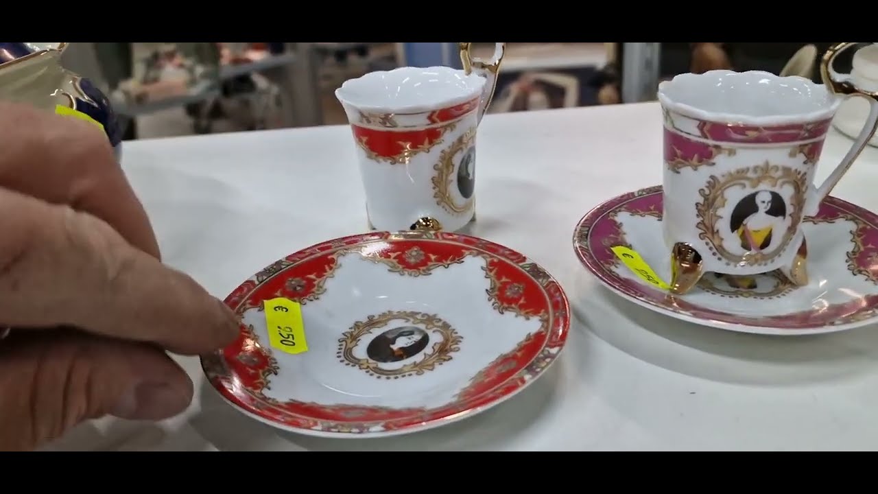 секонд-хенд Германия барахолка базар фарфор хрусталь Second Hand Germany porzellan