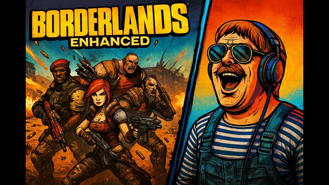 ЭТО НЕ ПРОСТО ШУТЕР... | Borderlands Enhanced [Часть 1]#BorderlandsEnhanced #Borderlands
