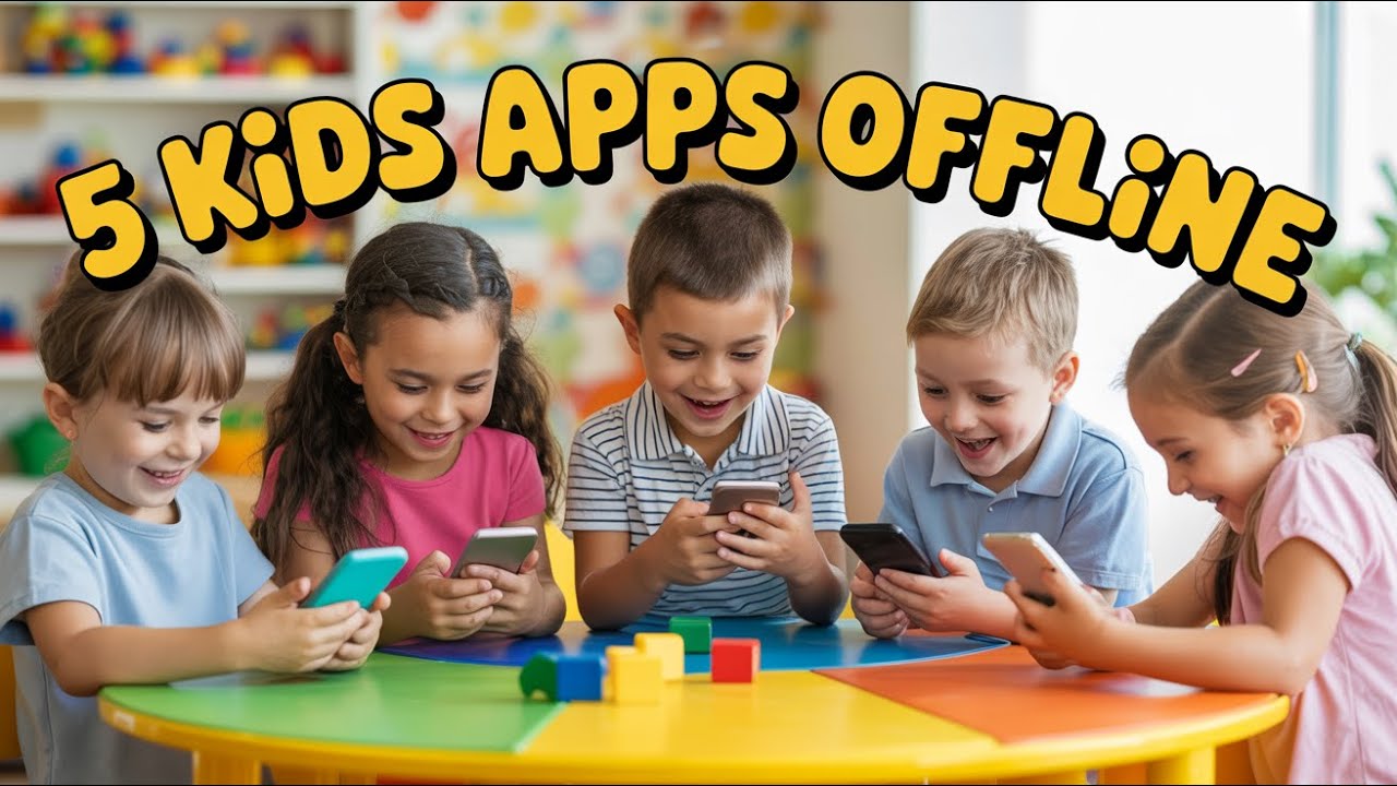 5 BEST Offline Apps for Kids That Work WITHOUT WiFi
