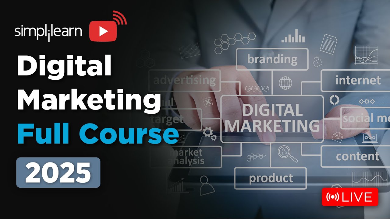 Digital Marketing Full Course 2026 | Digital Marketing Tutorial For Beginners | Simplilearn