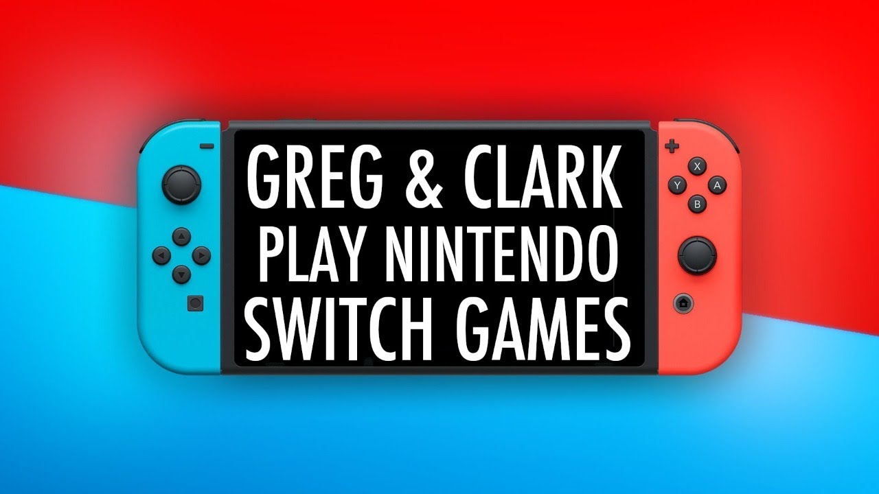Greg & Clark Play Nintendo Switch Games LIVE!