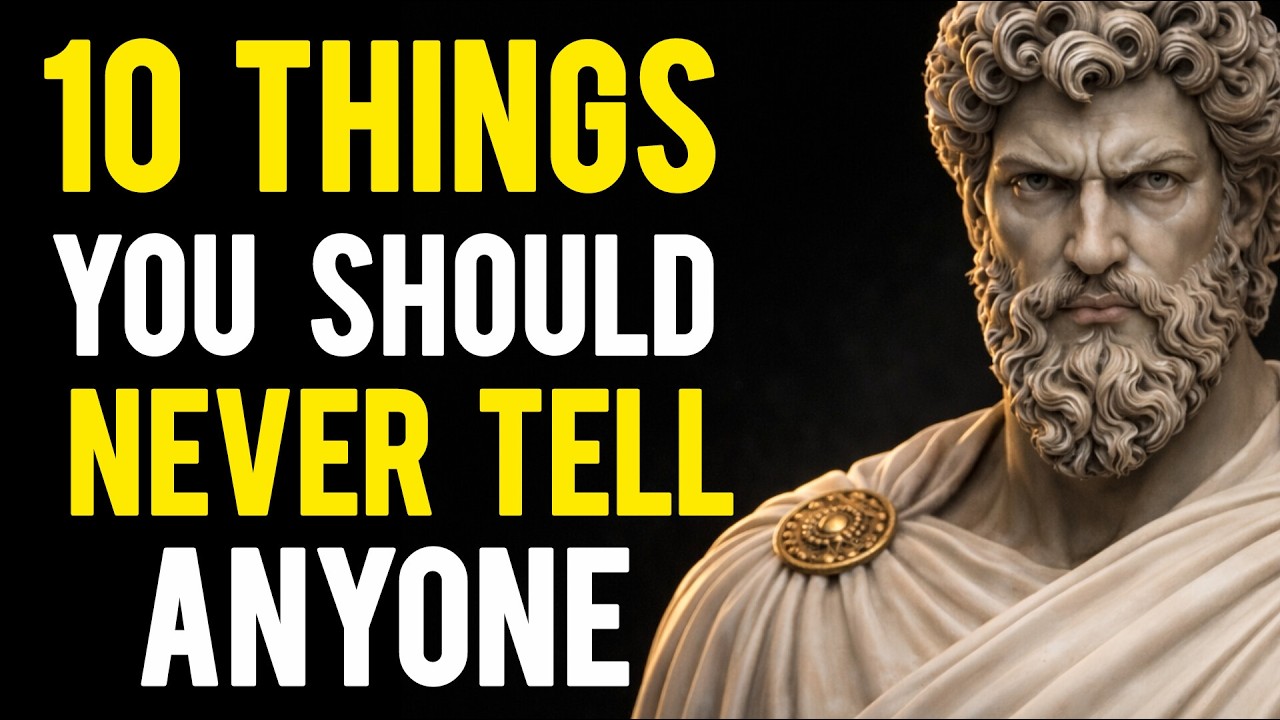 10 Things You Should Never Tell Anyone Stoic Silence