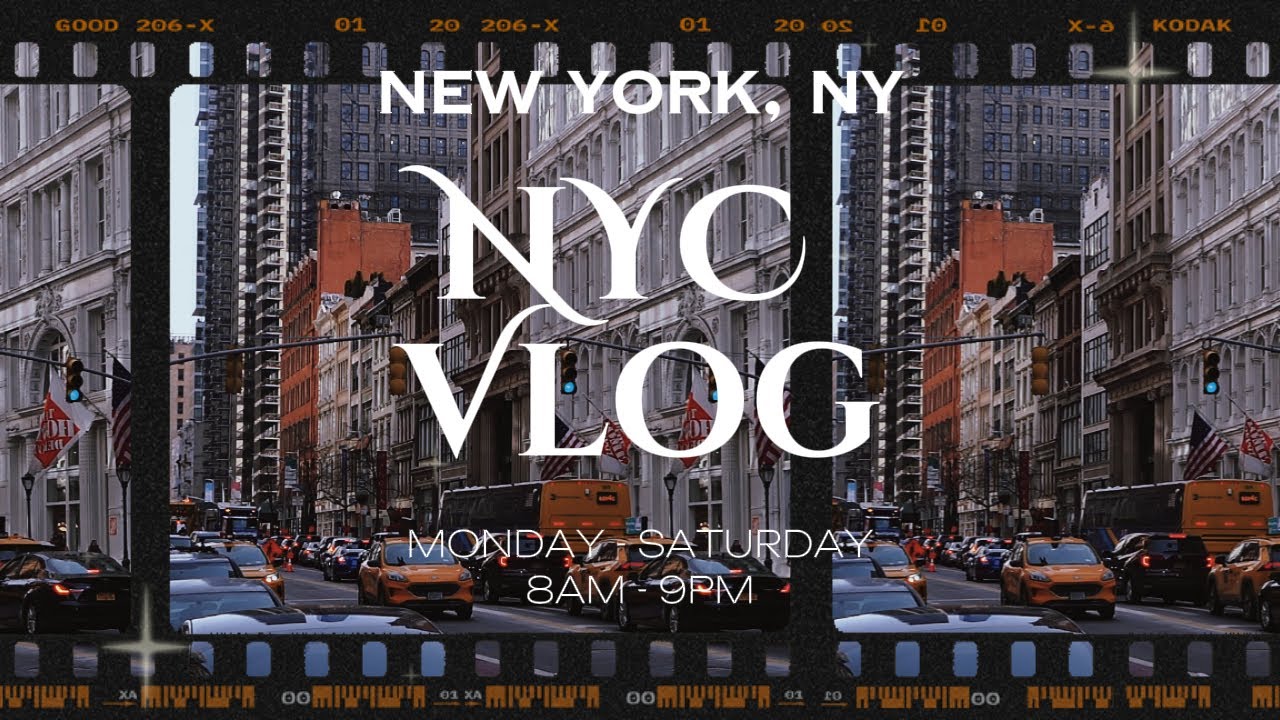 March vlog in NYC | trying new restaurants and documenting my last few days at moda operandi
