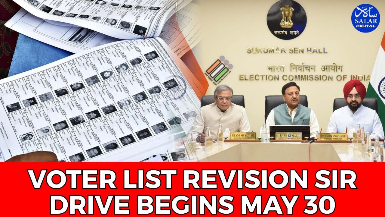 Election Commission Launches Special Intensive Revision of Voter Rolls Across 16 States