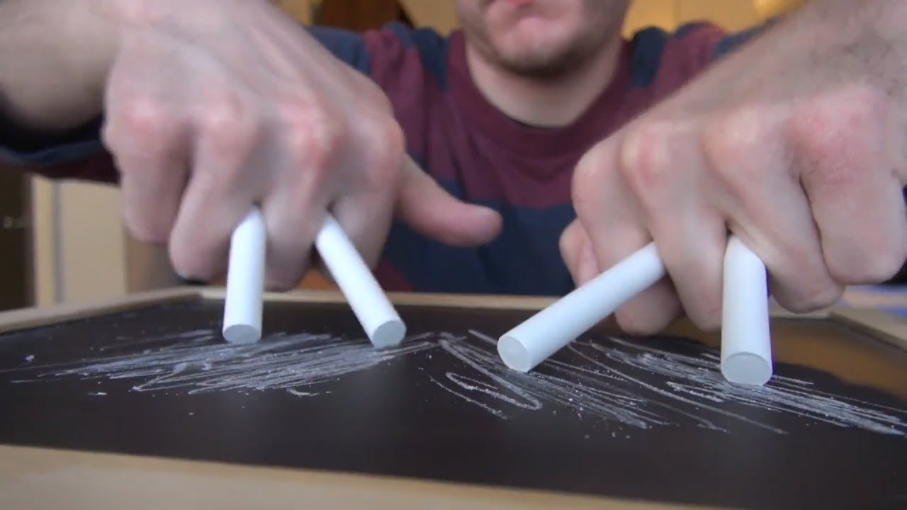 Aggressive Chalk ASMR