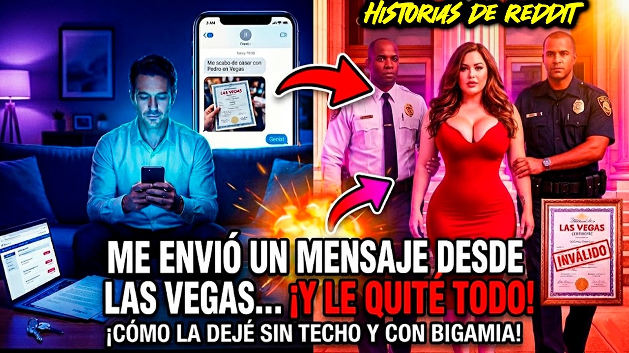 Mi esposa se casó en Las Vegas… le respondí 