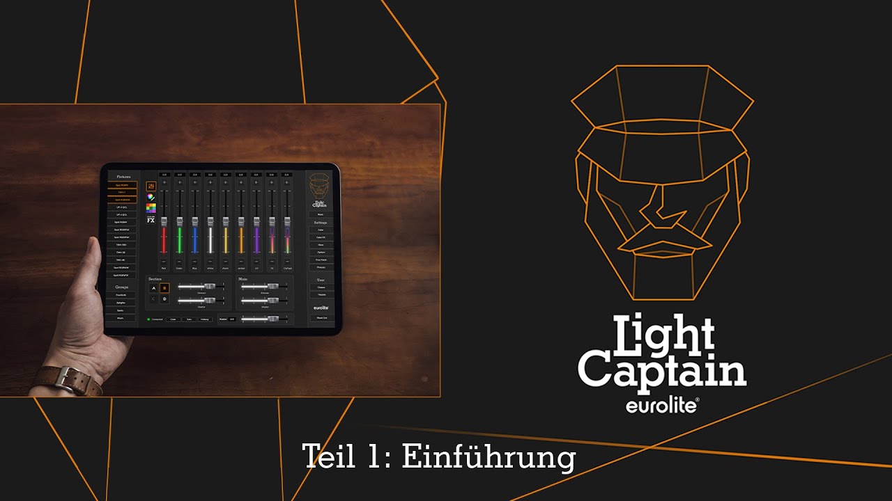 EUROLITE Light Captain Tutorial Teil 1: Einführung