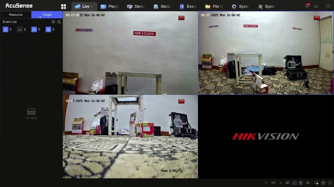 How to change the view on the new NVR 5.0 Hikvision (Arabic)