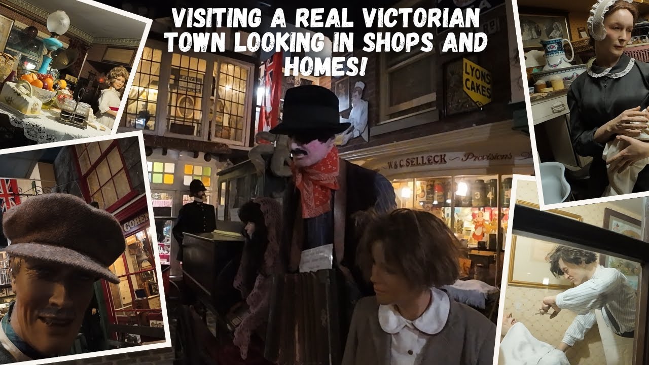 Walking around a Victorian street, visiting homes, people and shops