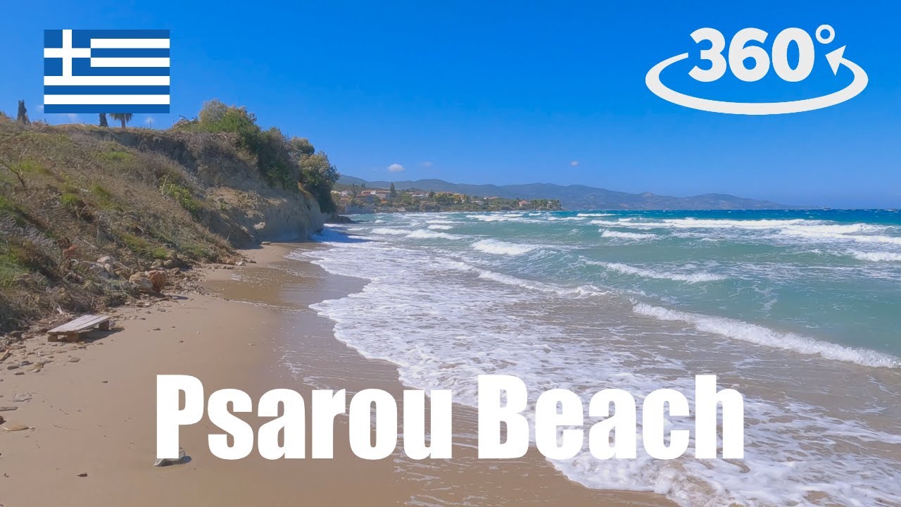 Psarou Beach, Zakynthos 🇬🇷 | Insta360 X3 | VR 360