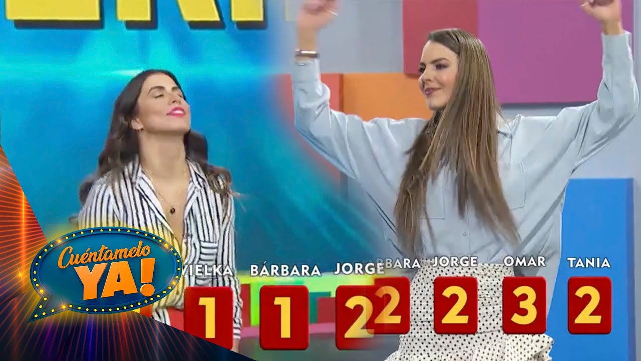 ¡Tania Lizardo sufre en le juego de mímica! | Cuéntamelo YA!