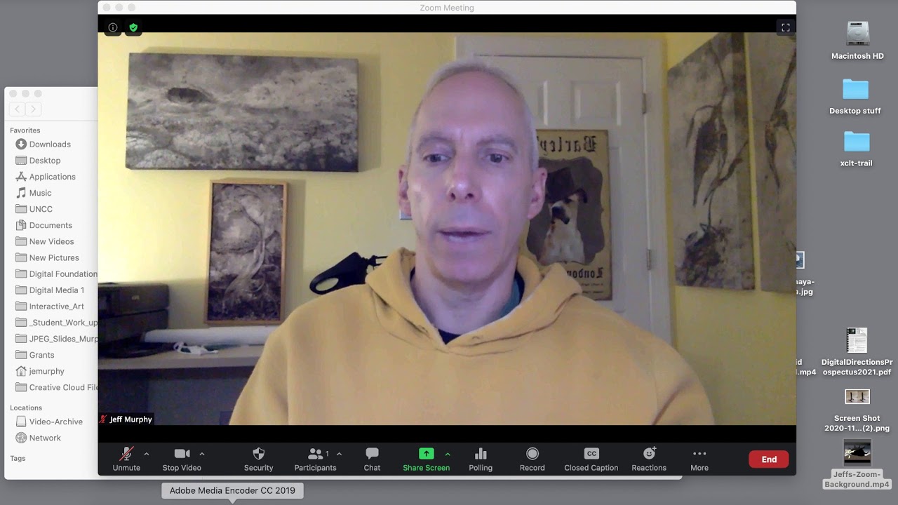 Adding a Zoom Video background