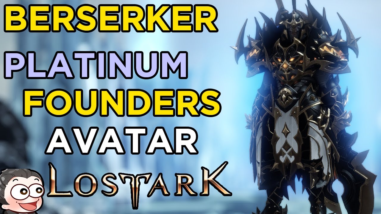 Lost Ark Berserker Founder's Pack Avatar | Platinum Founder's Skin | Warrior