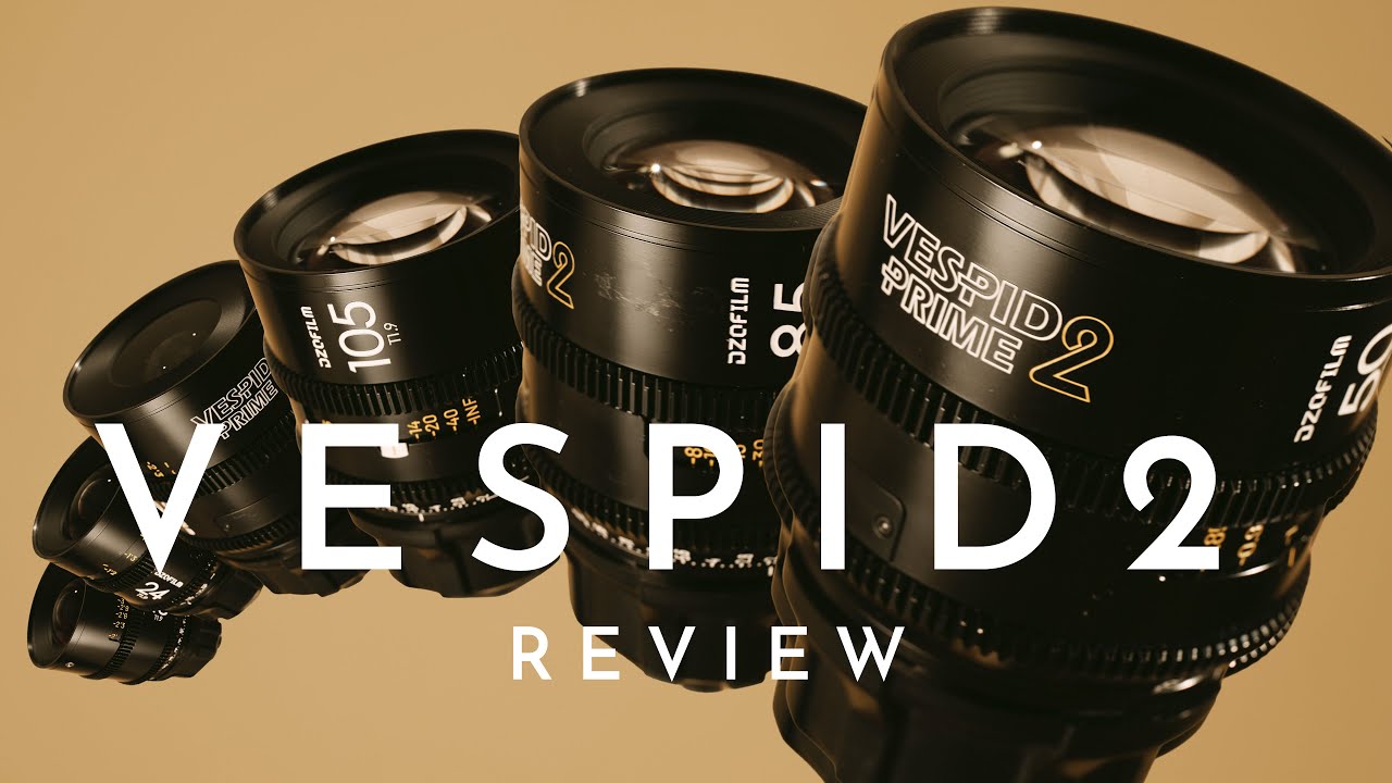 The first affordable smart cine lenses  - DZOFilm Vespid 2 Primes - Test & Review