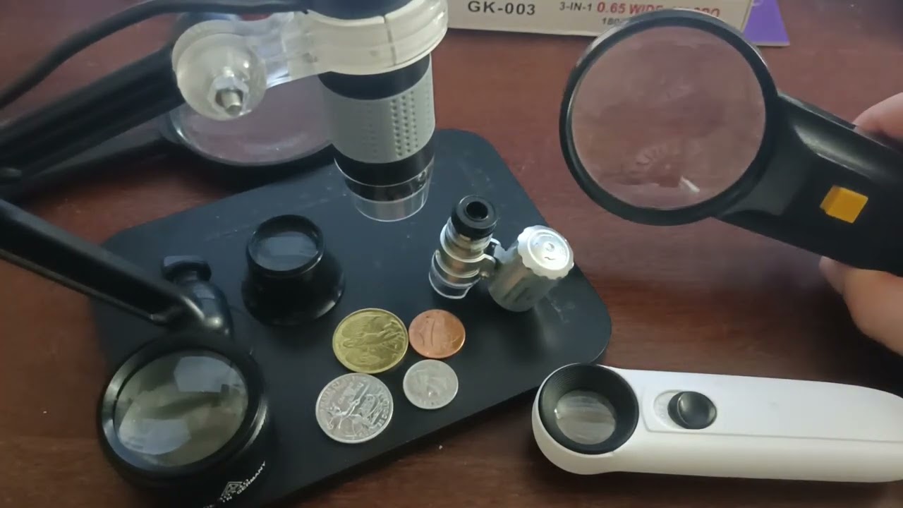 Magnification Devices: Important factor when buying Coins and Bullions & Search for Varieties