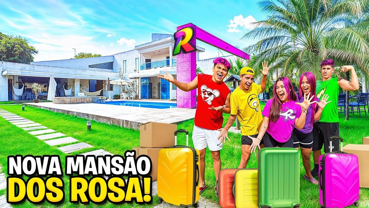 VISITAMOS A NOVA MANSÃO DOS ROSA *Quando vamos mudar ?