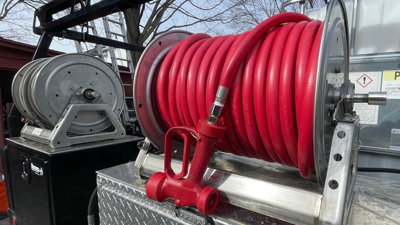 200’ Kuritec 5/8 on 18” Hannay Electric Reel