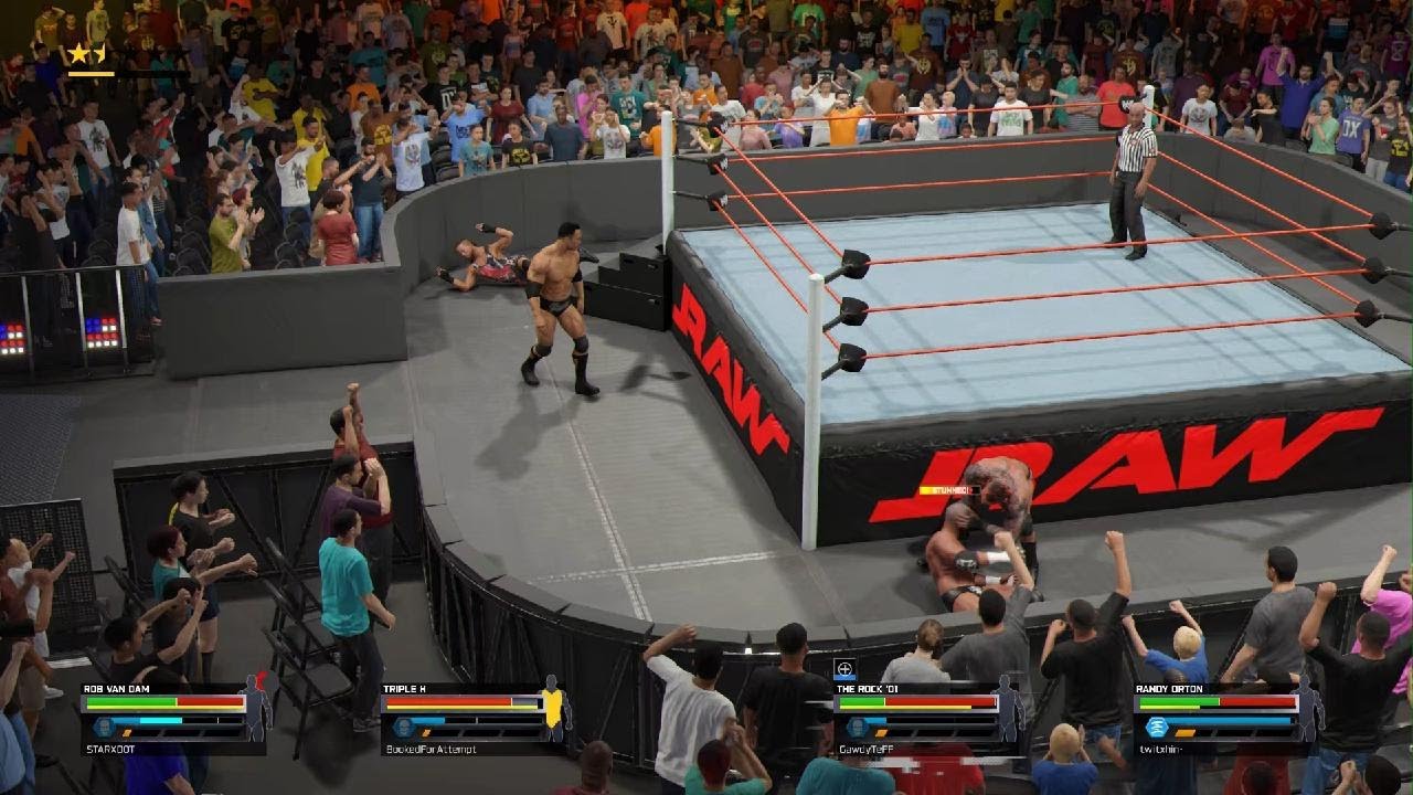 WWE 2K25 fatal 4 Action PACKED