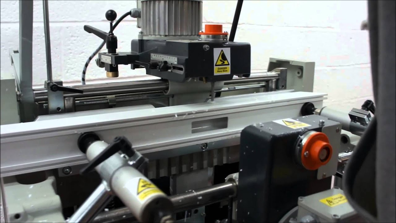 Elumatec KF 78 Door Router Demostration