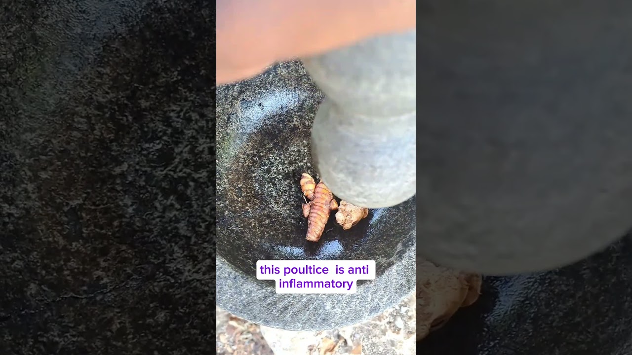 Turmeric and Ginger Poultice: The Ancient Remedy That Heals Fast! #healingnaturally #turmericginger