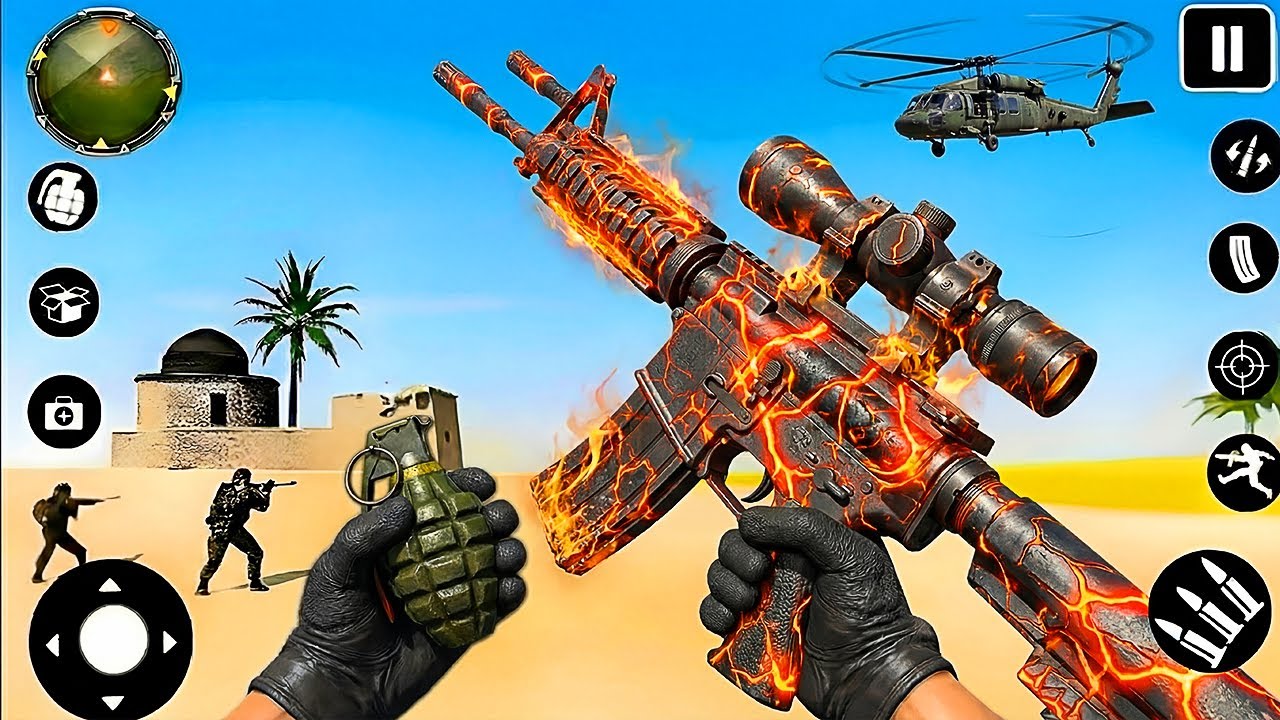 Anti-Terrorist  Real Command - Survival Mission FPS Shooting GamePlay