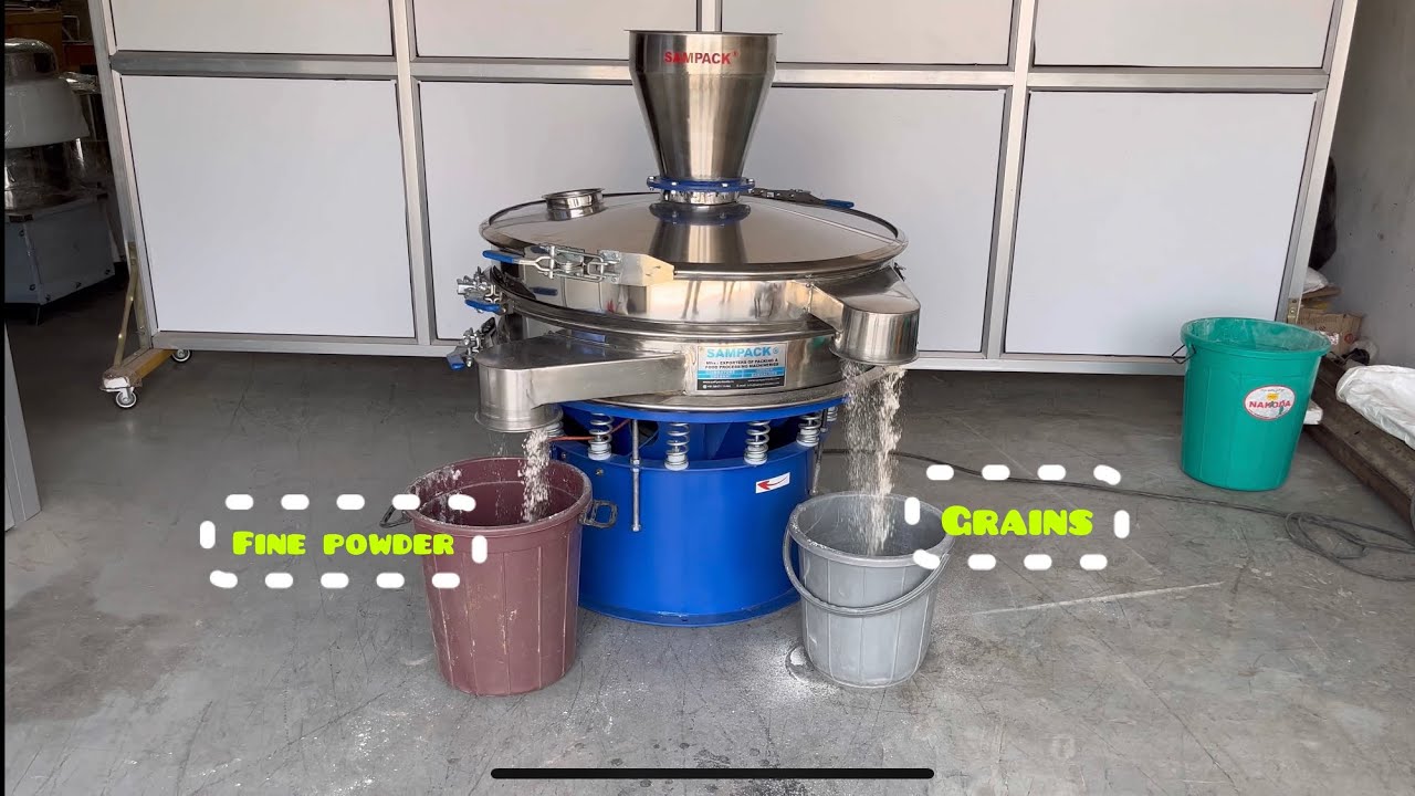 Powder cleaning Machine | Vibro sifter | Sieving machine | Powder Filtering Machine Coimbatore