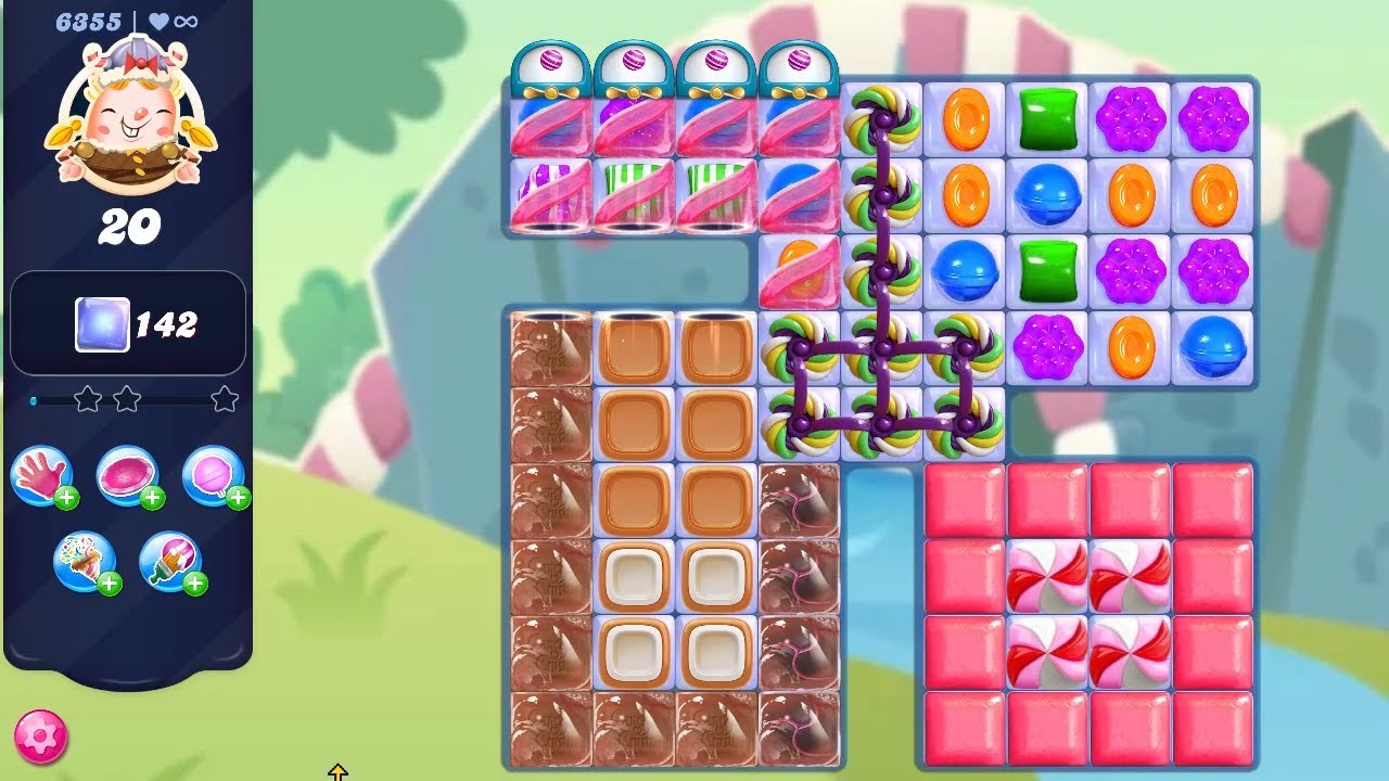 Candy Crush Saga LEVEL 6355 NO BOOSTERS (new version)