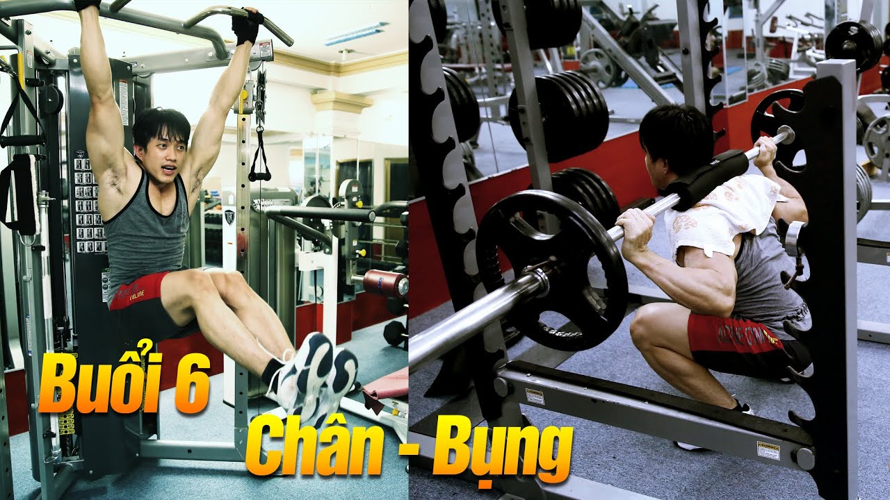 Tập thể hình giảm cân giảm mỡ dành cho nhân viên văn phòng - Buổi cuối Chân hông mông đùi - THPT