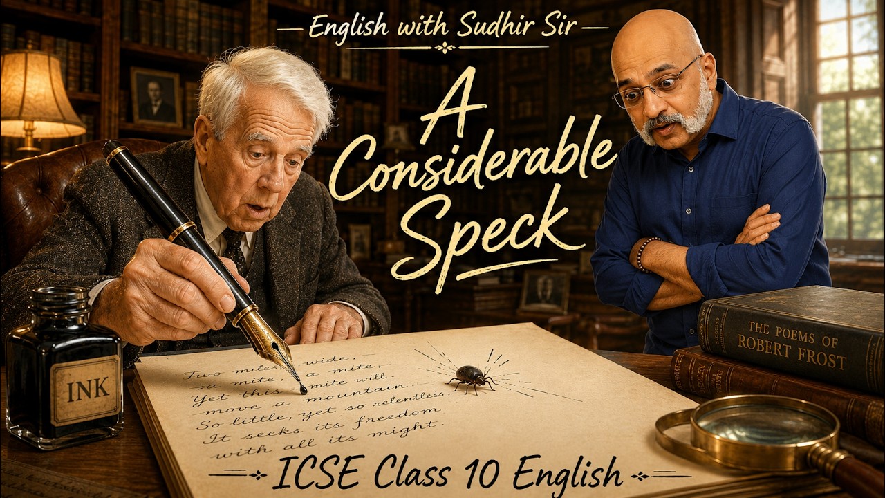 «Значимая крупинка» Роберта Фроста | #icseclass10english Сундук с сокровищами | Английский с Судх...
