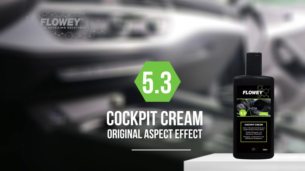 FLOWEY® Car detailing solutions 5.3 Cockpit Cream