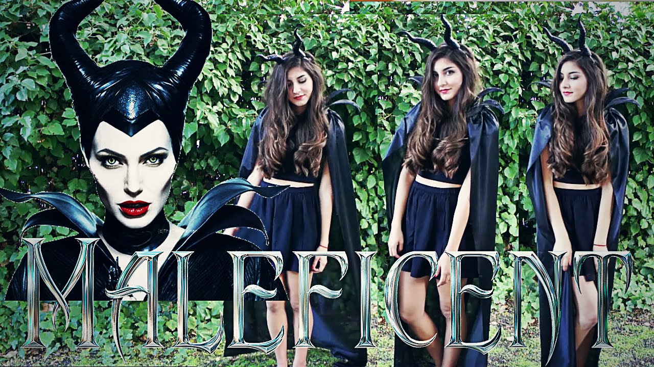 DISFRAZ DE MALEFICA FACIL Y RAPIDO