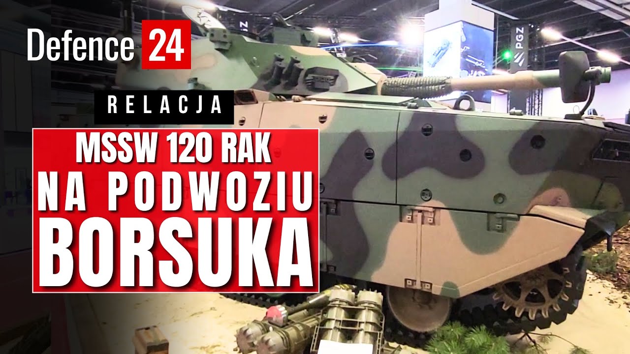 MSSW 120 RAK na podwoziu Borsuka | MSPO 2024
