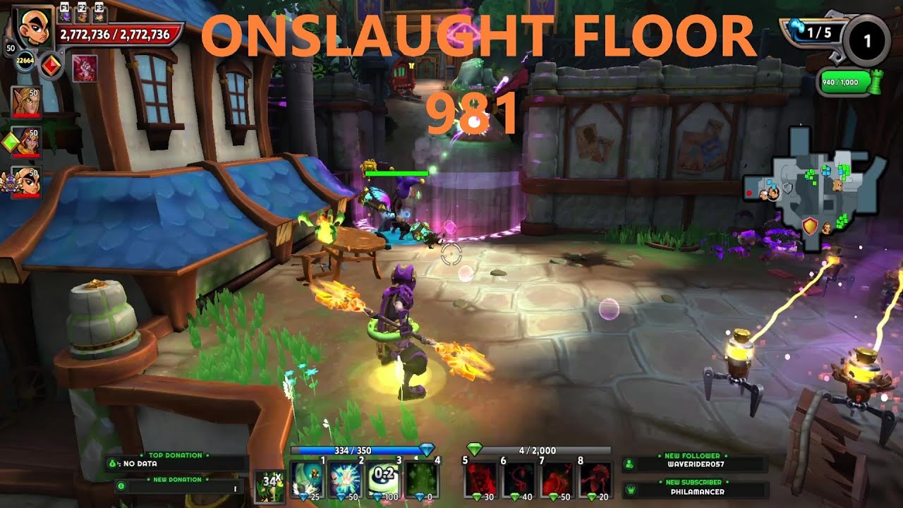 Dungeon Defenders 2- Onslaught Floor - 981