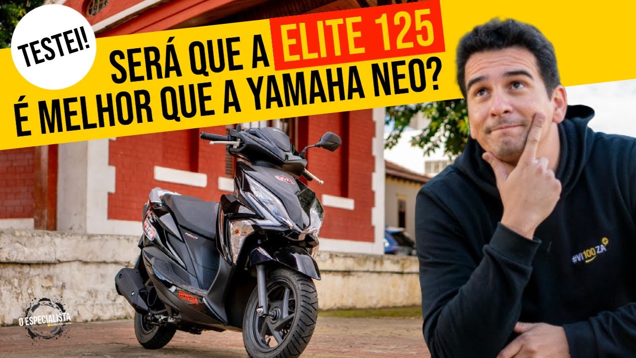 Testei! Será que a Honda Elite 125 vale a pena?