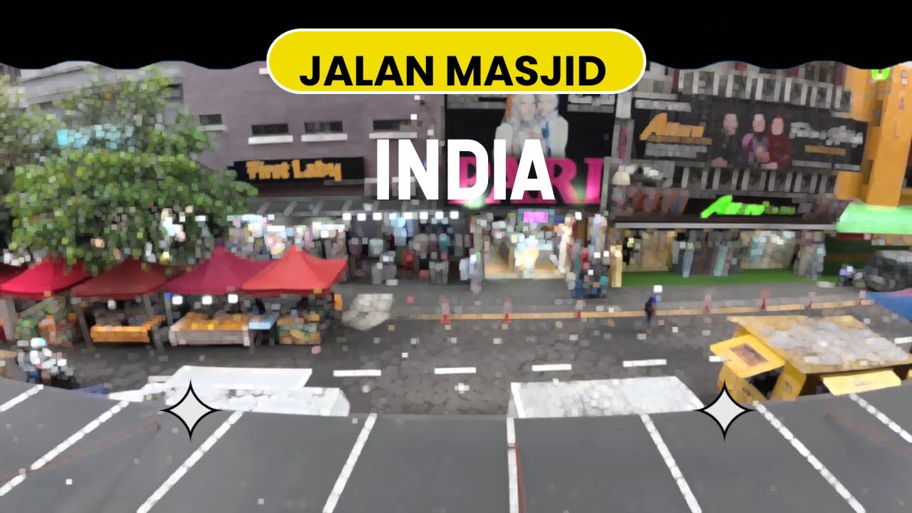 Jalan Masjid India Kuala Lumpur 🇲🇾 Best Street Market, Shopping & Food Tour in Malaysia!