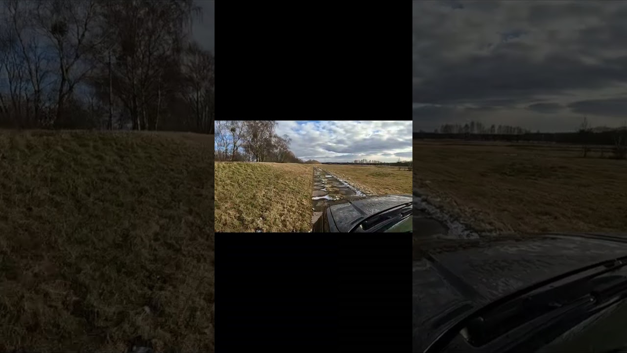 ..... i dalej wzdłuż zalewu 😅 😁 
