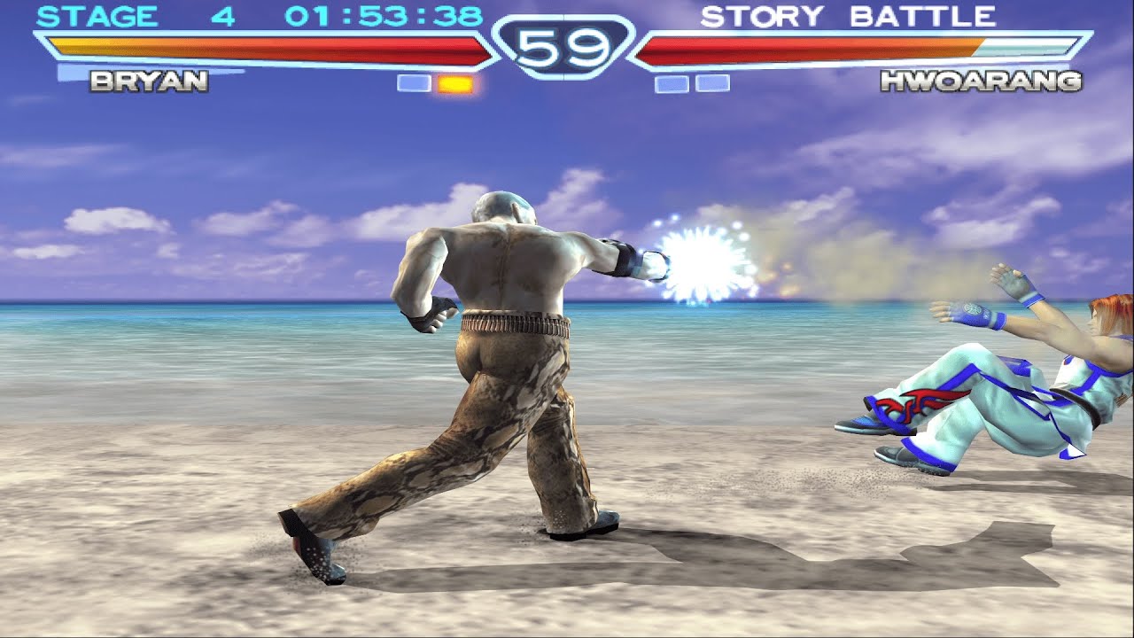 Tekken 4 - Bryan Story Battle