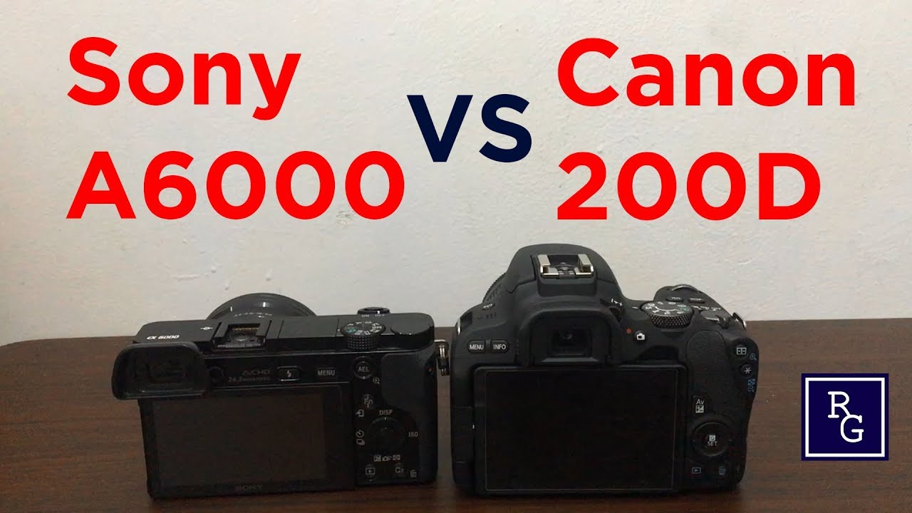 Perbandingan Foto dan Video Sony Alpha A6000 VS Canon EOS 200D