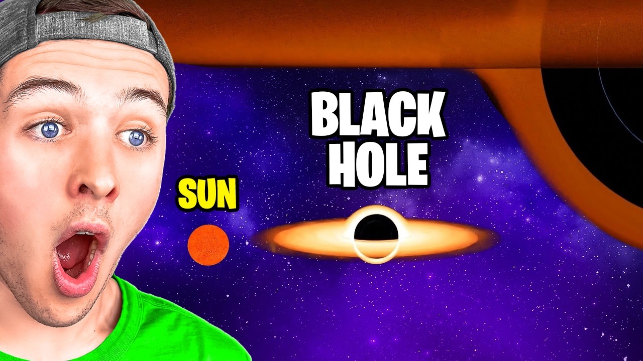 BeckBros React To BLACK HOLE SIZE COMPARISONS