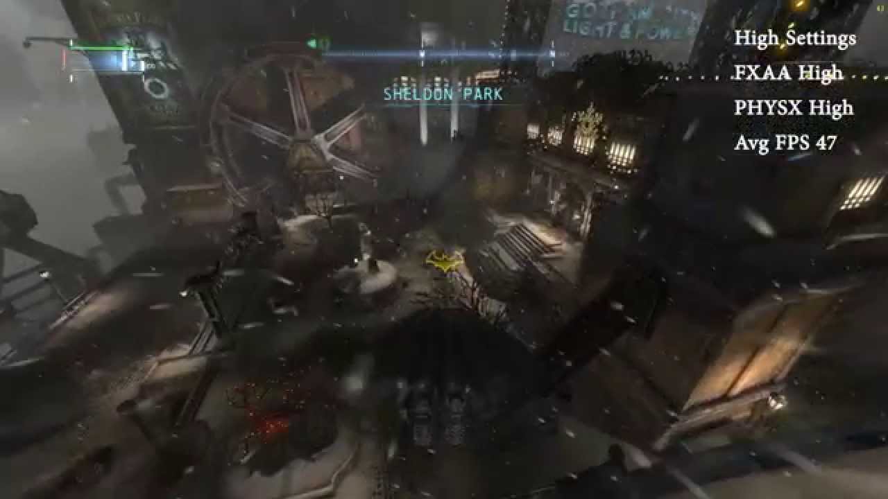 Performance Test: Batman Arkham Origins on GTX 860M (Lenovo Y50) Various Settings